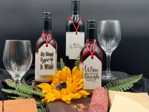 Wine Bottle Gift Tag