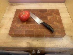 Cherry and Maple Brick Cutting Board